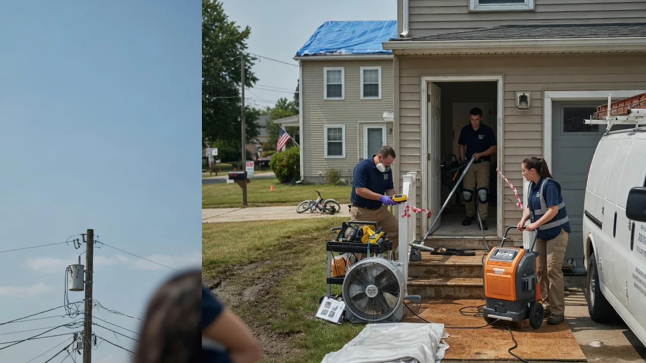 Water Damage Repair in Orfordville, WI near me